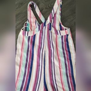 True Craft Cotton Jumper Overall M med Multicolor Hippie vibe unworn